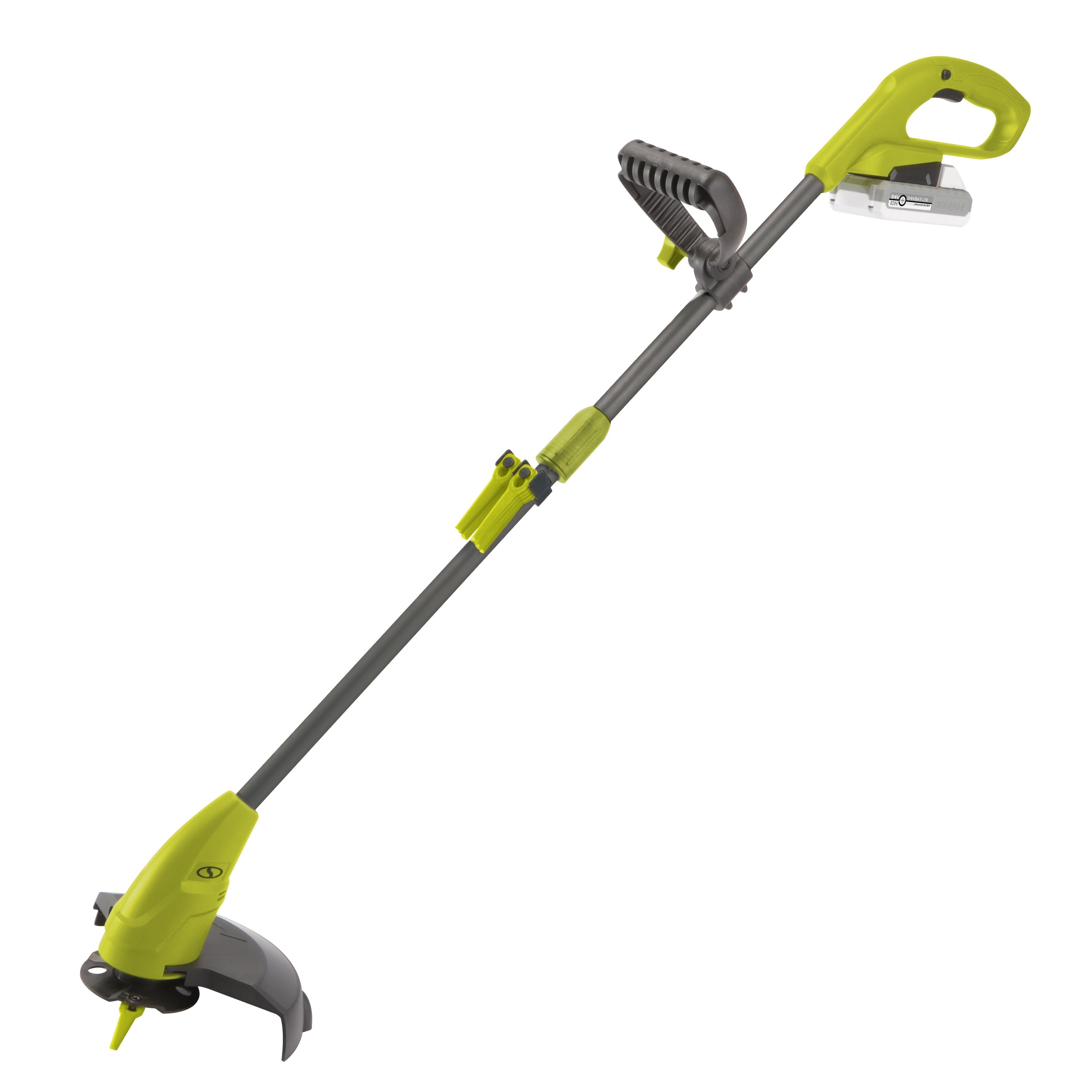 Sun Joe 24V-GT10-LTE 24-Volt* IONMAX Cordless Lightweight Stringless Grass Trimmer | 10-inch | W/ 2.0-Ah Battery + Charger