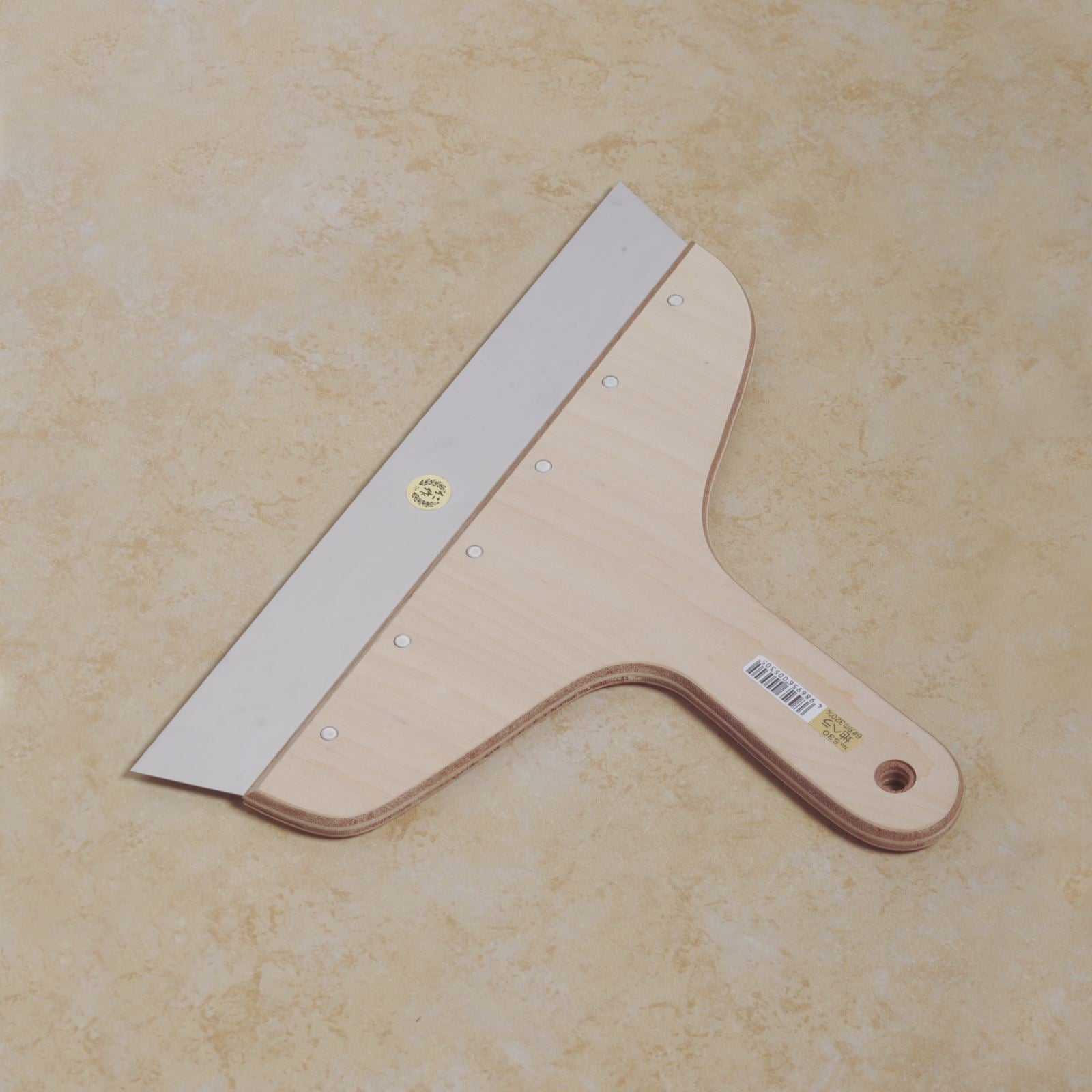 Nisaku Stainless Steel Putty Knife, 12.5-Inch Blade