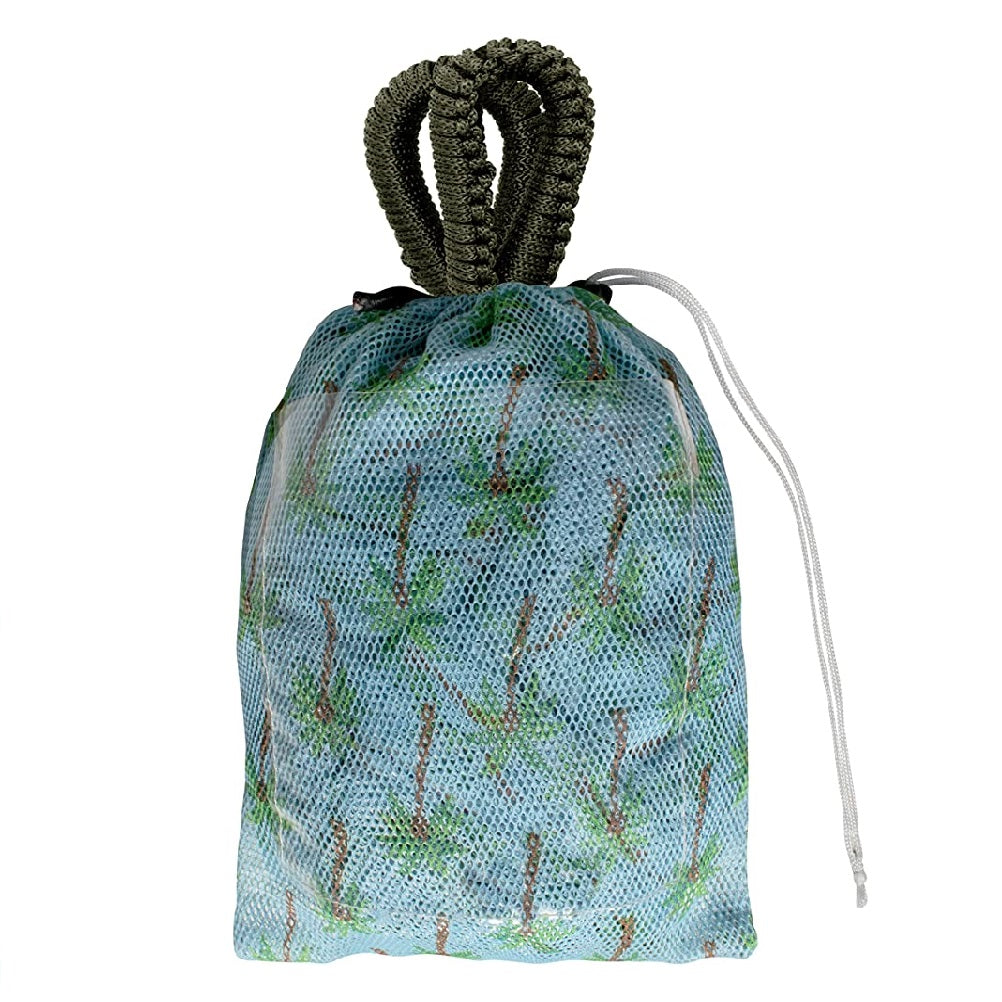 Bliss Hammocks BH-406WCA Mesh Hammock in a Bag w/ Hanging Rope Kit | 55-in. Wide | UV-Resistant | 350 Lb. Capacity