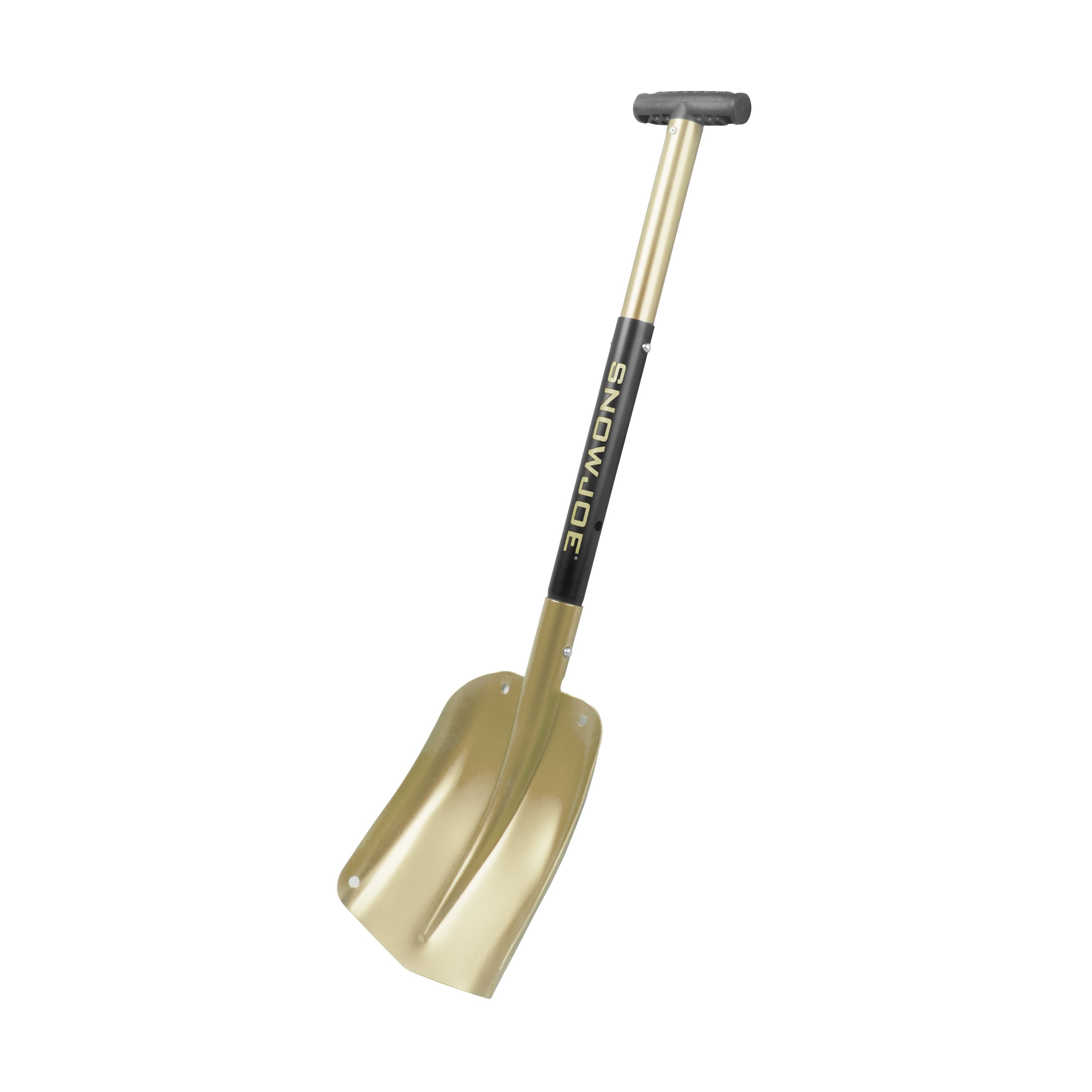 Auto Joe ATJ401M-GLD Compact Utility Shovel | 32-Inch | Aluminum | 3-Piece Smart Lock (Gold)