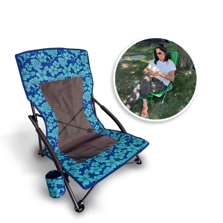 Bliss Hammocks Collapsible Beach Chair