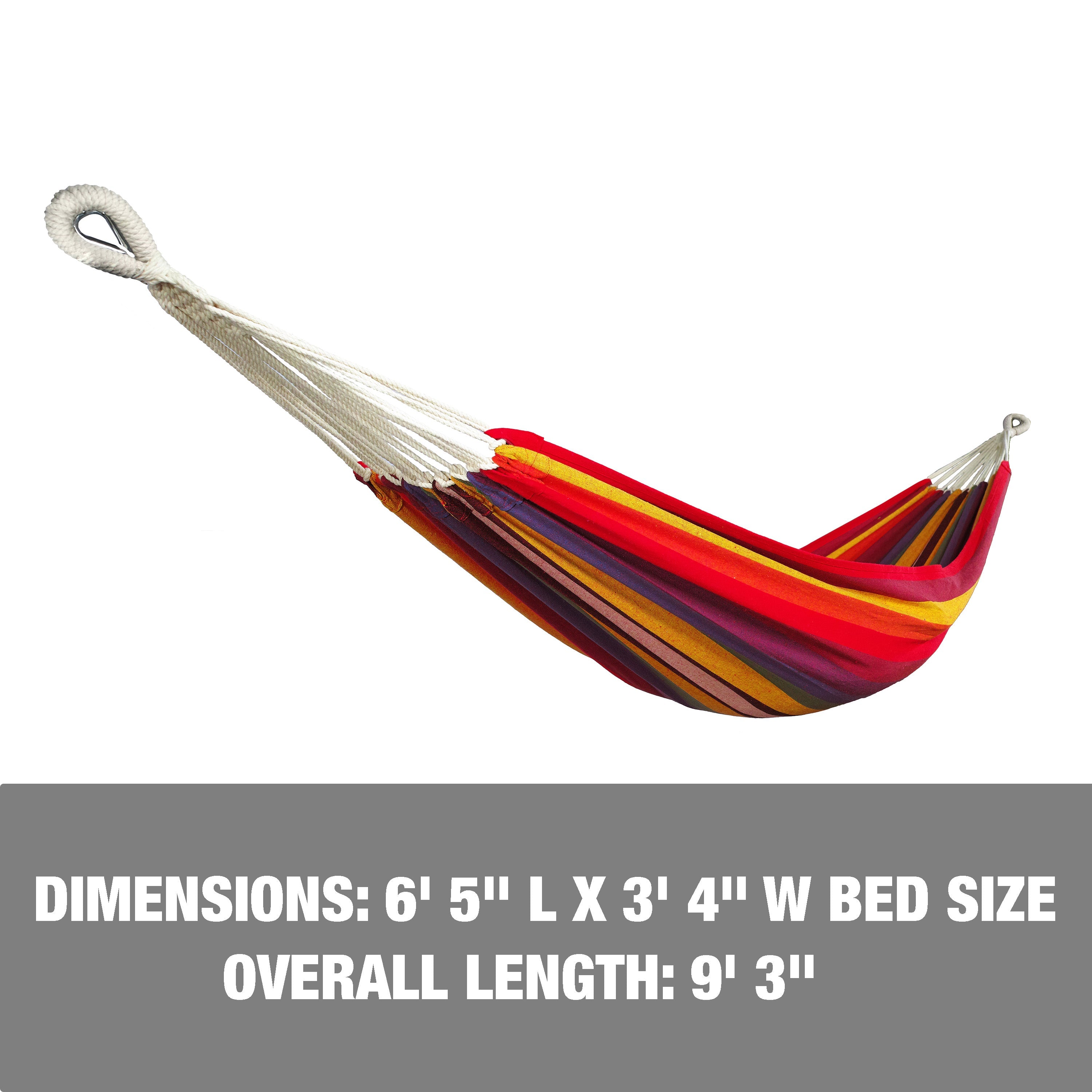 Dimensions: 6 foot and 5 inch length, 3 foot and 4 inch width, with an overall length of 9 feet and 3 inches.