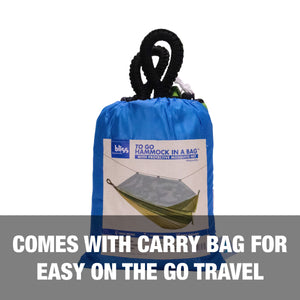 Comes with a carry bag for easy on the go travel.