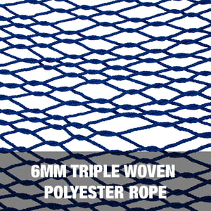 6mm triple woven polyester rope.