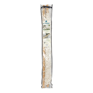 Storage and carry bag for the Bliss Hammocks 60-inch Wide White Cotton Rope Hammock.