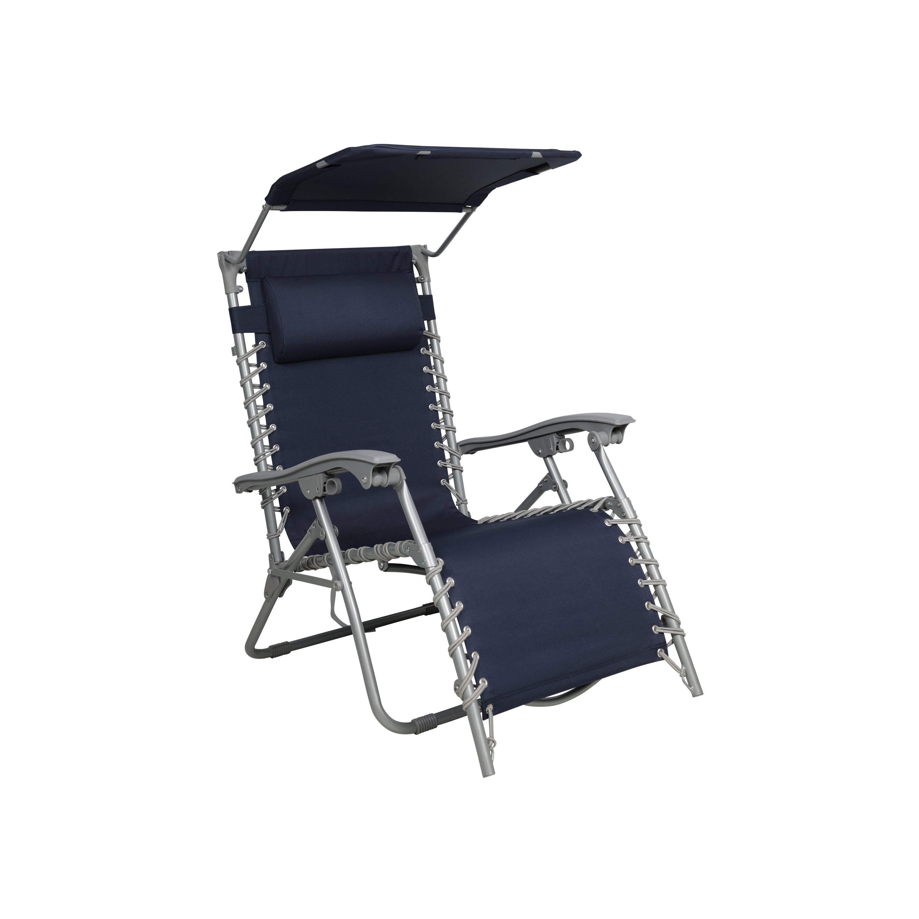 Bliss Hammocks navy color Beach Recliner.