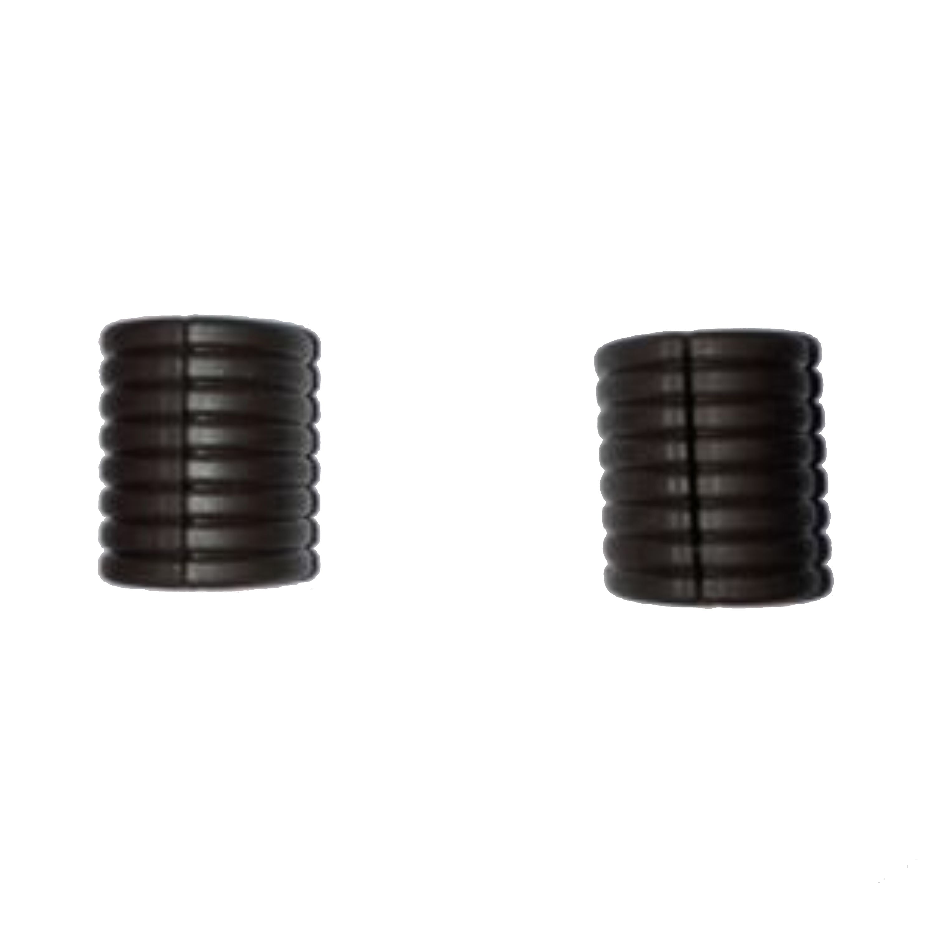 Bliss Hammocks Set of 2 Brown Plastic Tube Protector For Gravity Free Chairs.