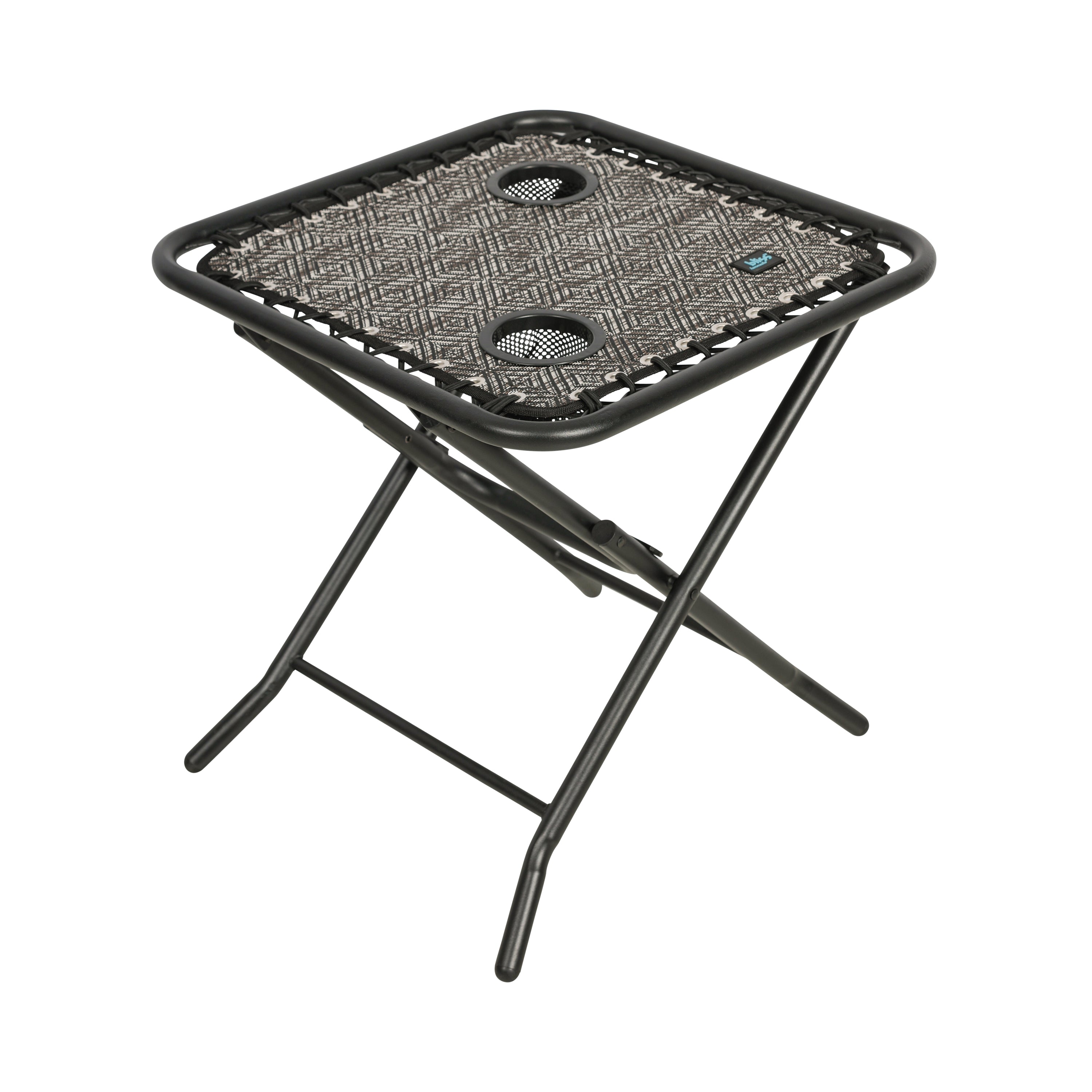 Angled view of the 20-inch side table.