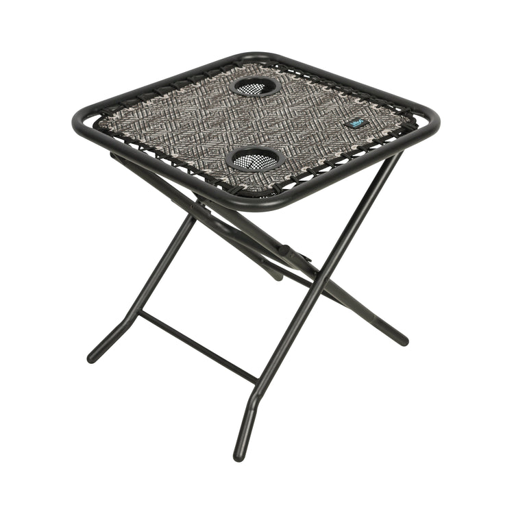 Angled view of the 20-inch side table.
