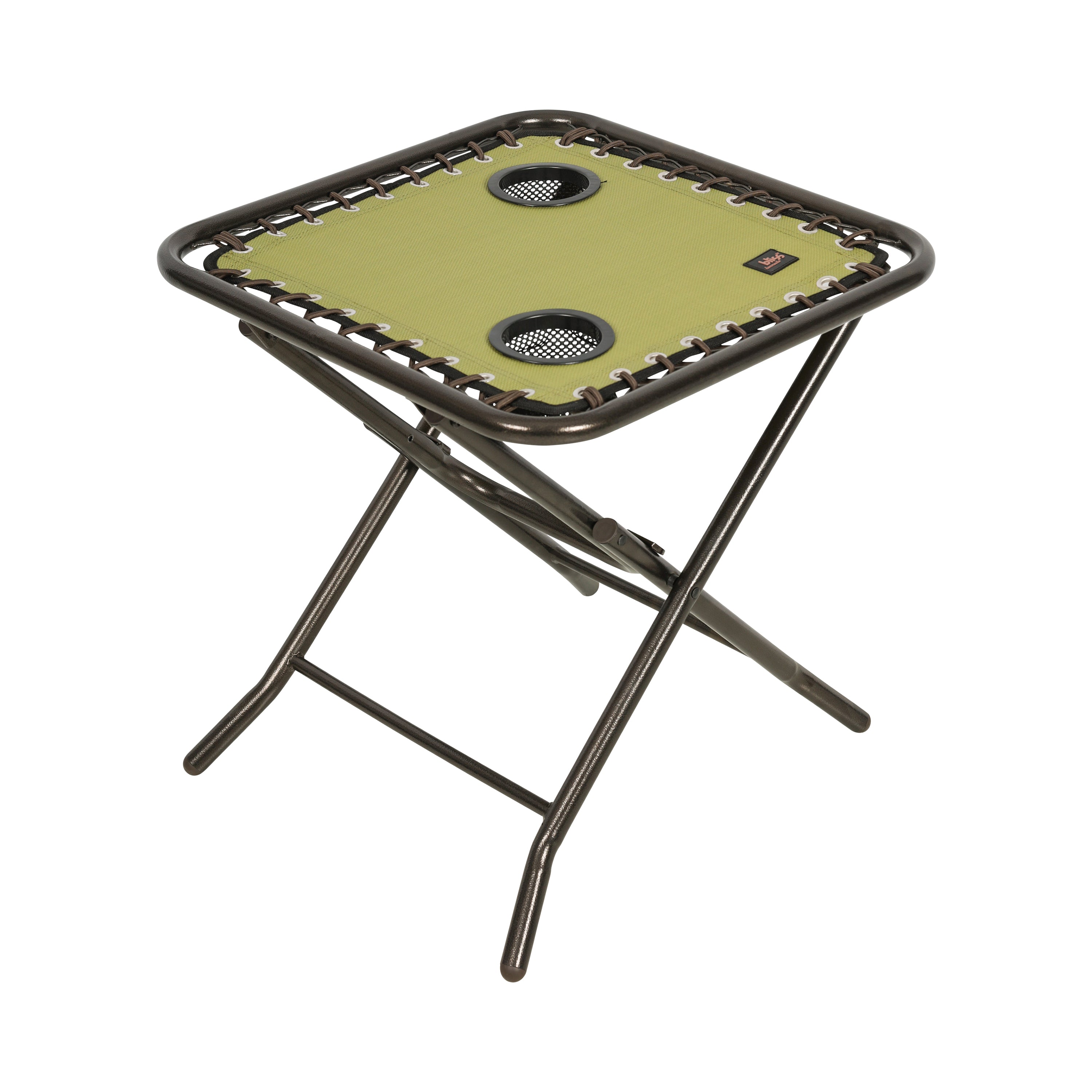 Bliss Hammocks 20-inch Sage Green Folding Side Table.