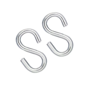 Set of 2 Metal S-hooks.