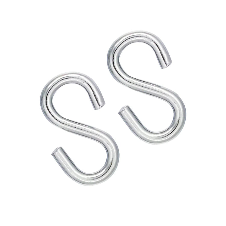 Set of 2 Metal S-hooks.