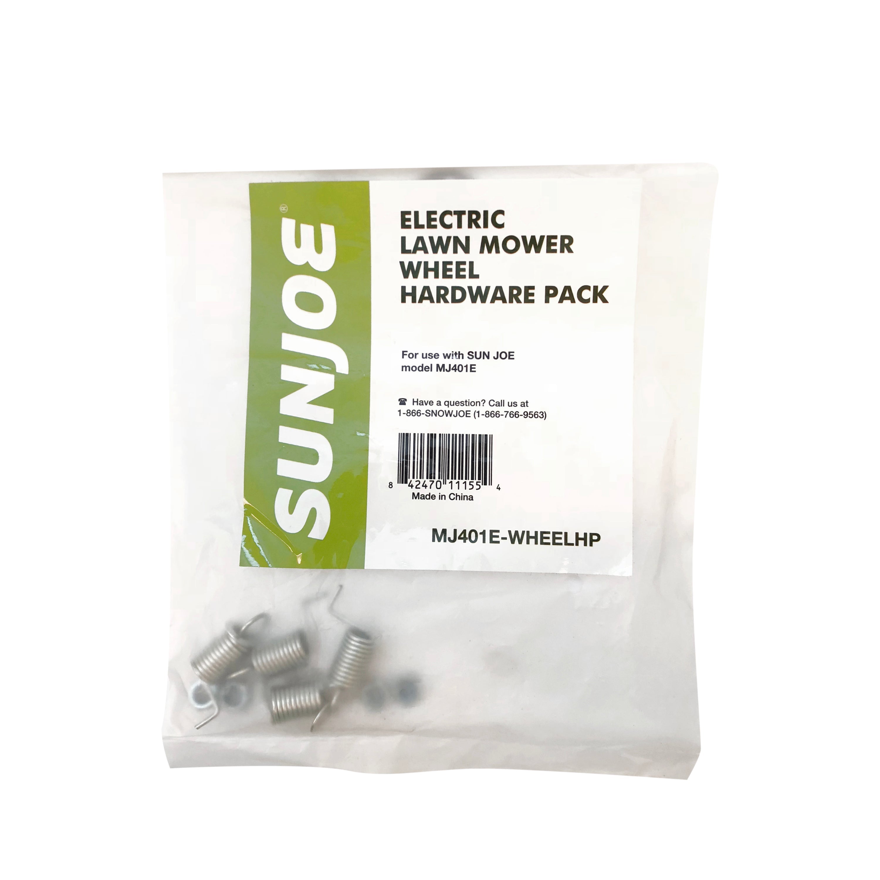Packaging for the wheel hardware.