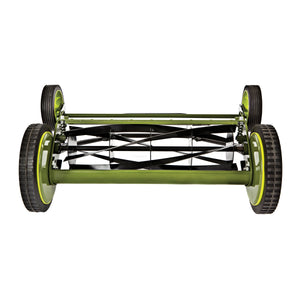 Wheel assembly for the Sun Joe 18-inch manual reel mower with grass catcher.