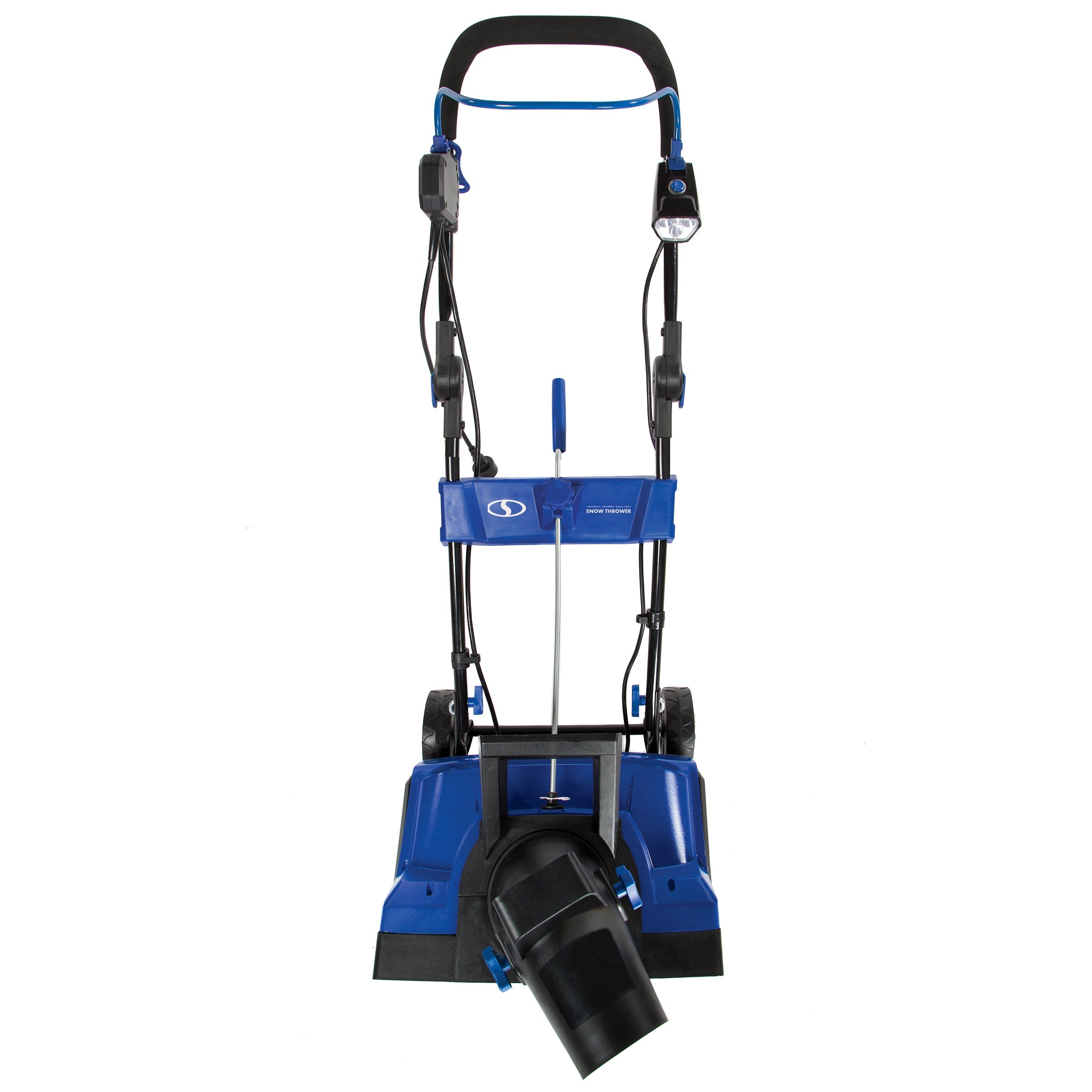 Top view of the Snow Joe 14.5-amp 18-inch electric single-stage snow blower.