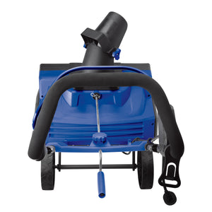 Top-view of the Snow Joe 14-amp 21-inch Electric single-stage snow blower.