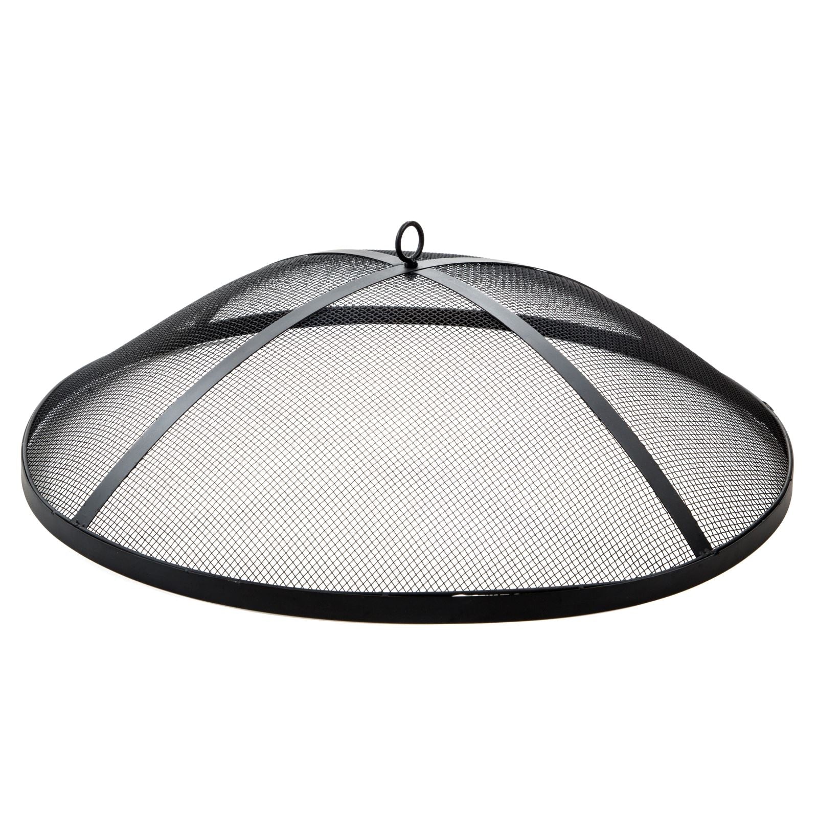 Dome screen for the Sun Joe 28-Inch Classic Cast Stone Base, Wood Burning 24-Inch Fire Pit.