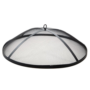 Dome screen for the Sun Joe 28-Inch Classic Cast Stone Base, Wood Burning 24-Inch Fire Pit.