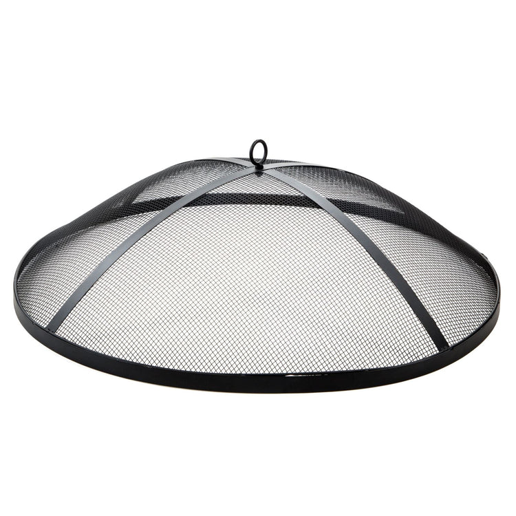 Dome screen for the Sun Joe 28-Inch Classic Cast Stone Base, Wood Burning 24-Inch Fire Pit.