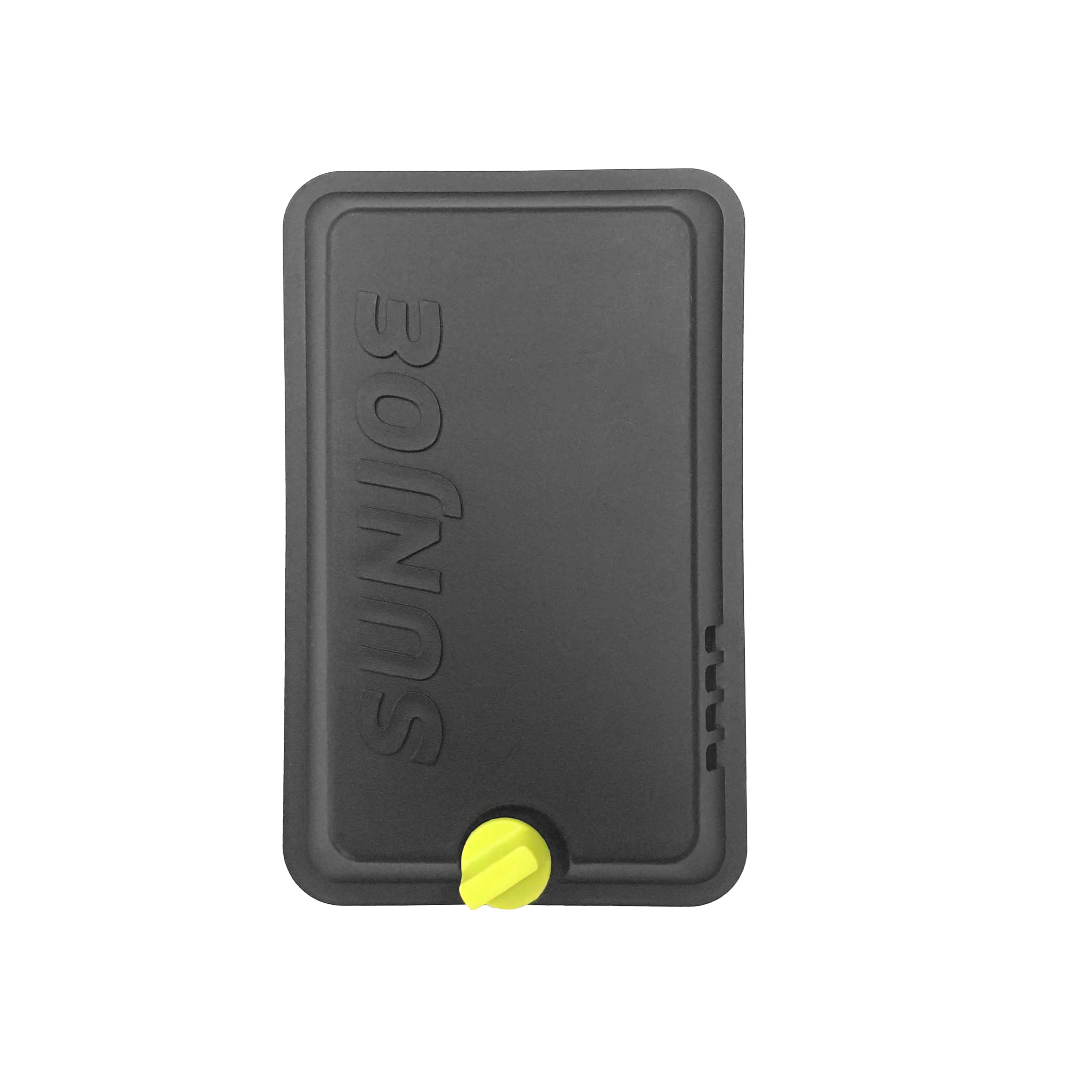 Cover with the key inserted.