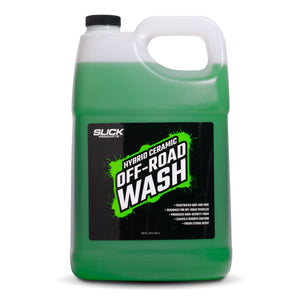 Slick Offroad wash front label view