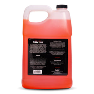 slick products cleaner and degreaser rear label view