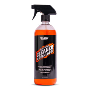 slick products cleaner and degreaser front label view