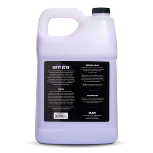 slick products exterior dressing rear label