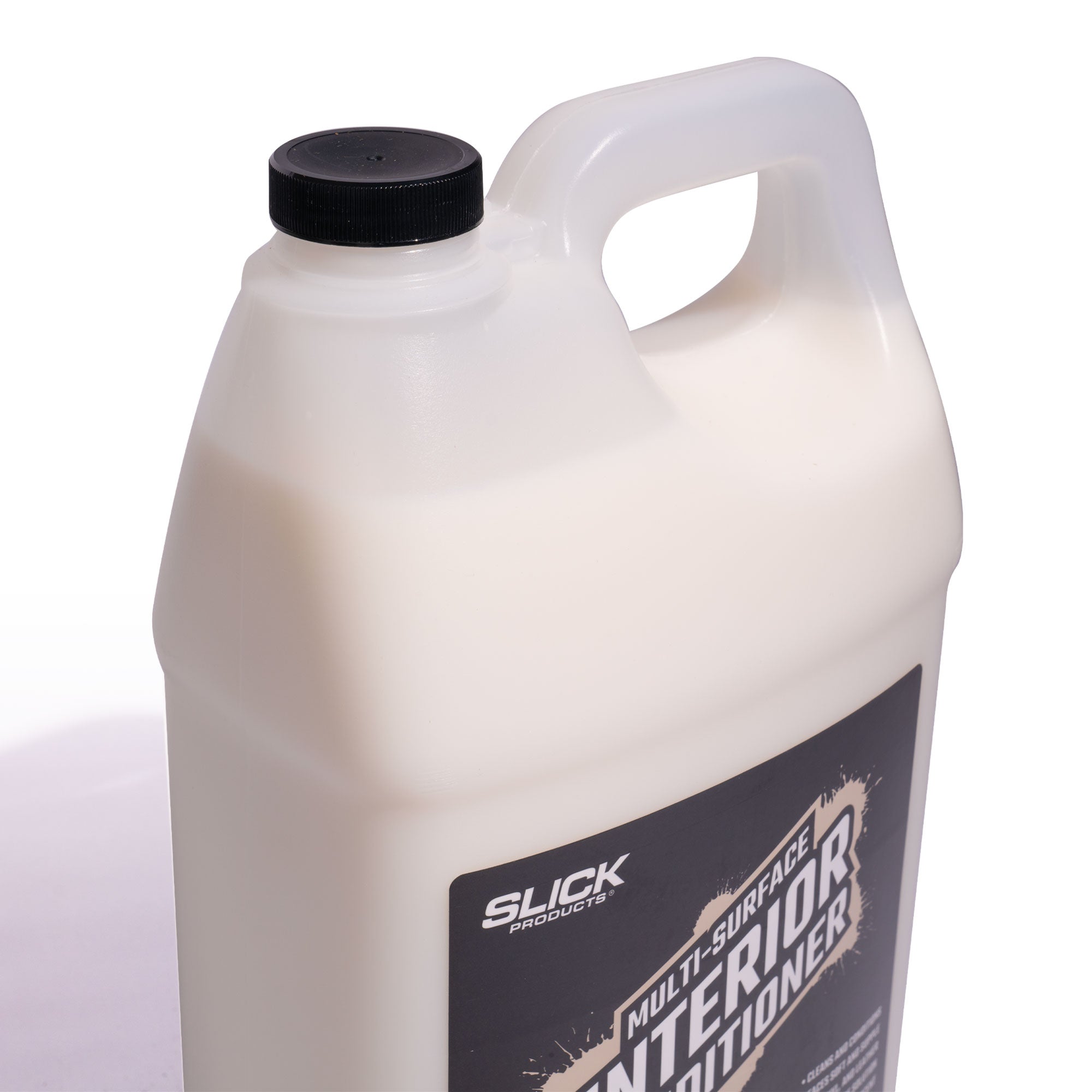slick products interior conditioner cap and pouring spout