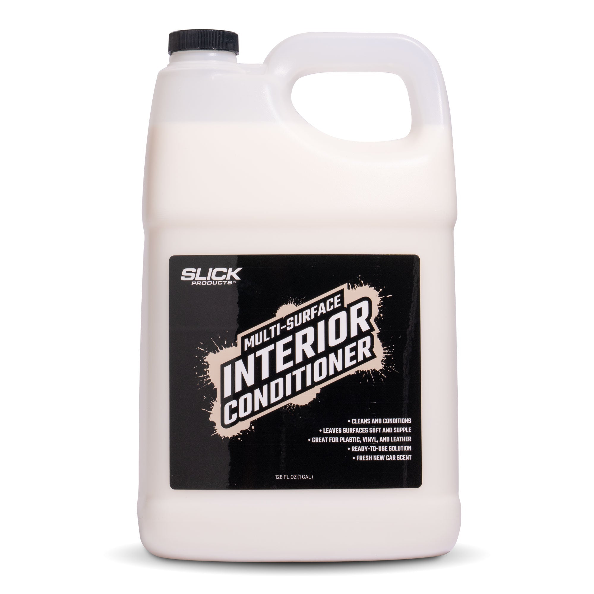 slick products interior conditioner front label view