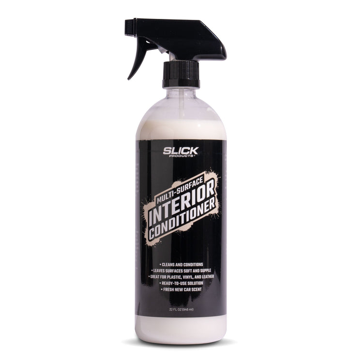 slick products interior conditioner front label view