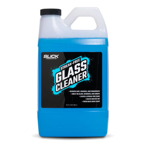 slick products glass cleaner front label view