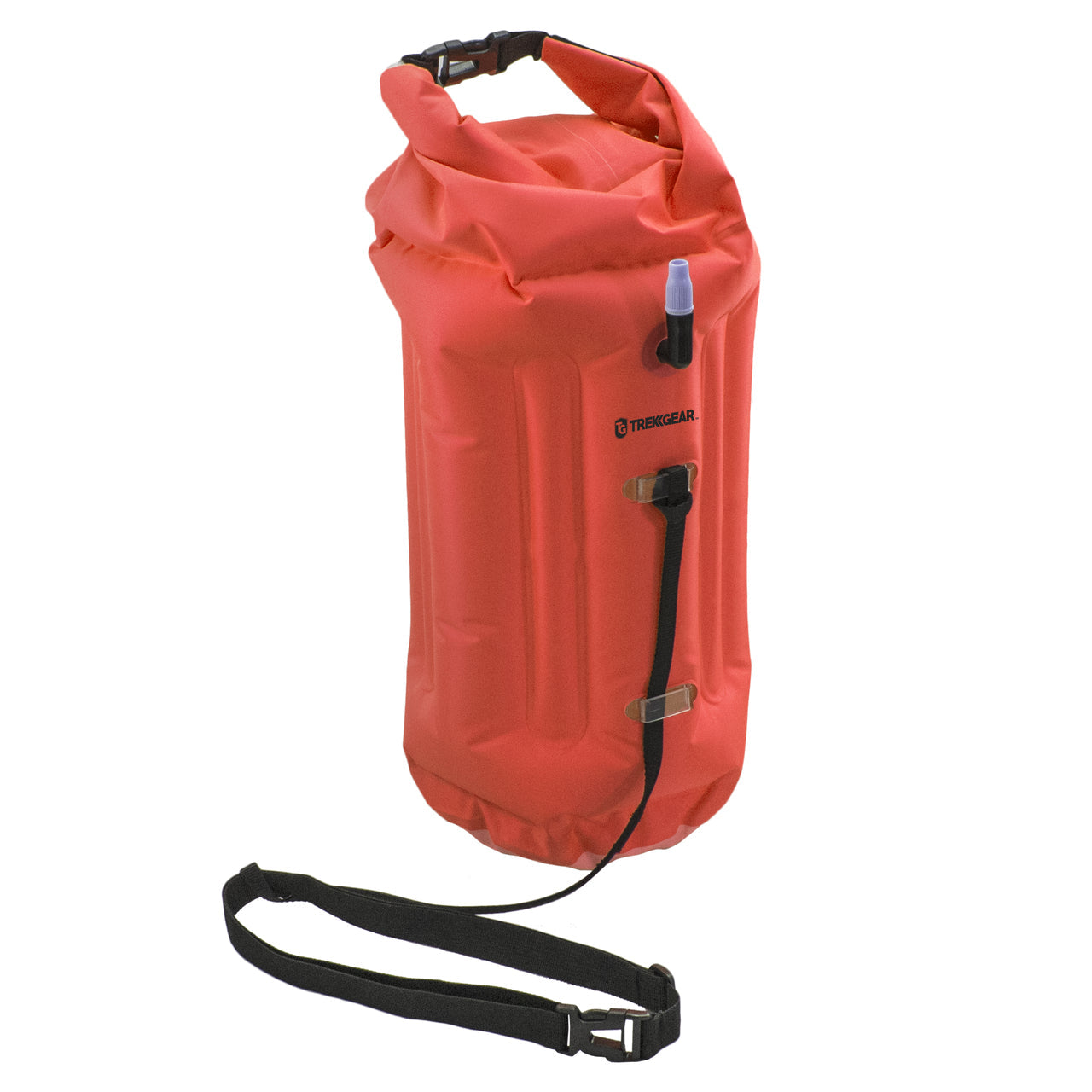 Trail Gear TG-803 Inflatable Swim Buoy W/ Built in Dry Pocket | Separate Inflation Chambers | Adjustable dual Belt | 25 L