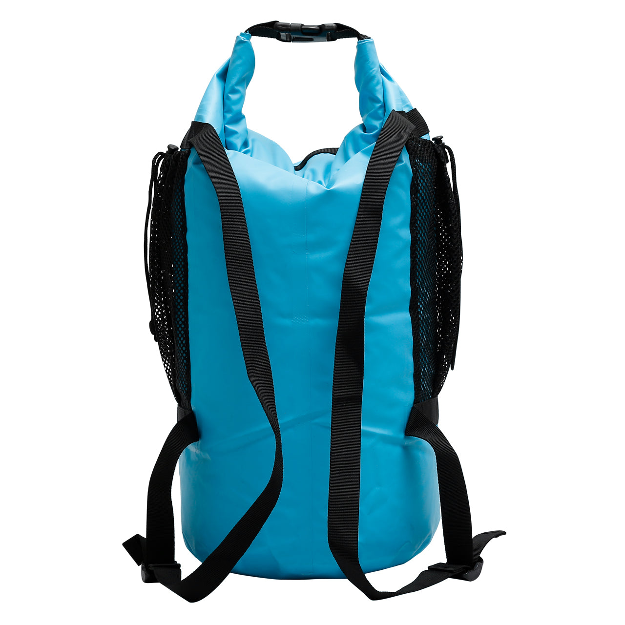 Trail Gear TG-806-SB Dry Bag Back Pack /w Netted Pockets | Outdoor, Travel, Camping, Hiking | Waterproof, Durable | 20 L (Sky Blue)