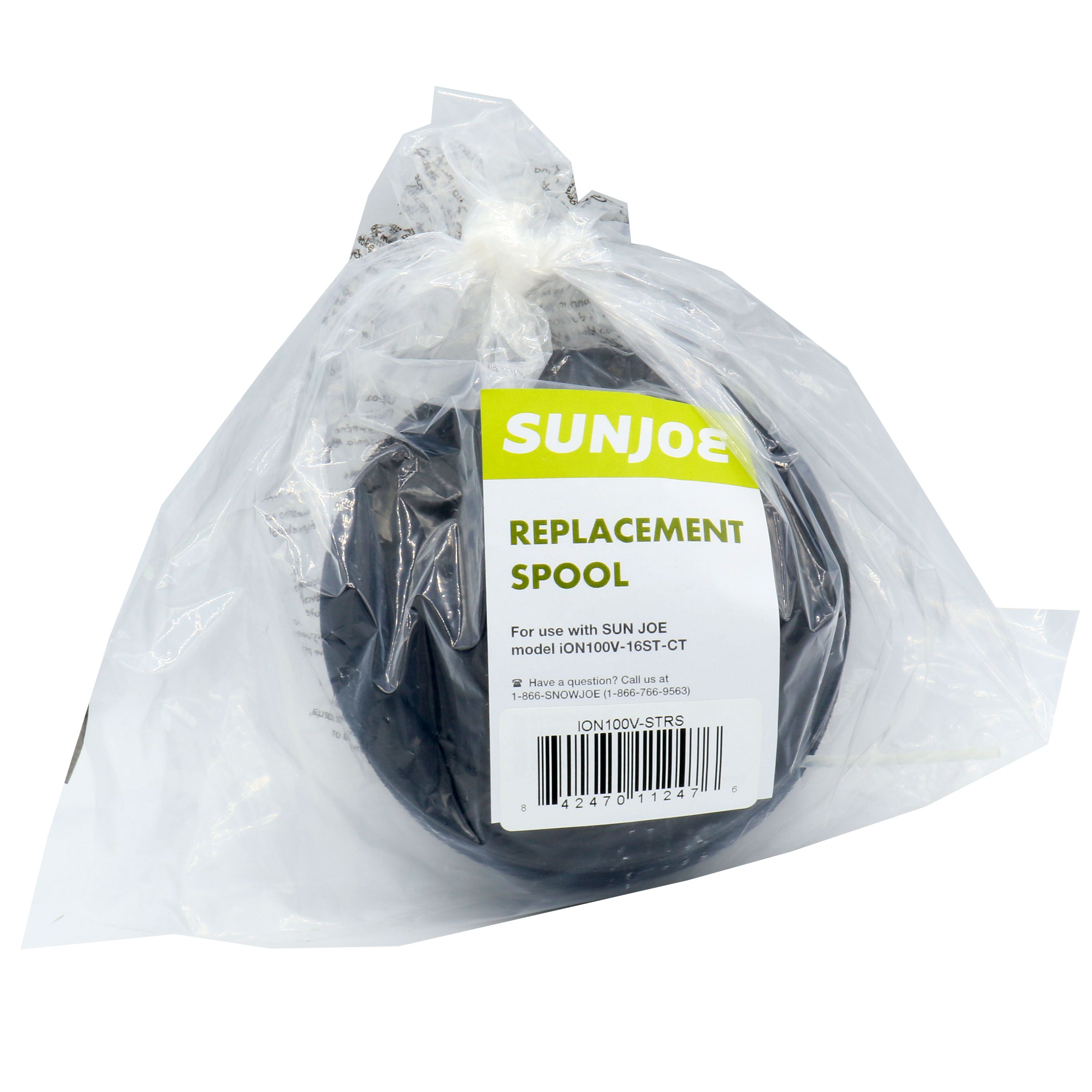 Packaging for the replacement trimmer spool.